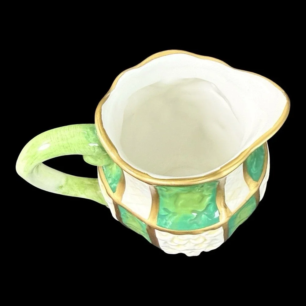 Cosmos Emerald Holiday Holly Berry Christmas Gold Entertainment‎ Teapot Set of 3